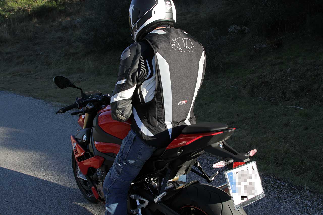 AIROBAG, Airbag para Motociclista